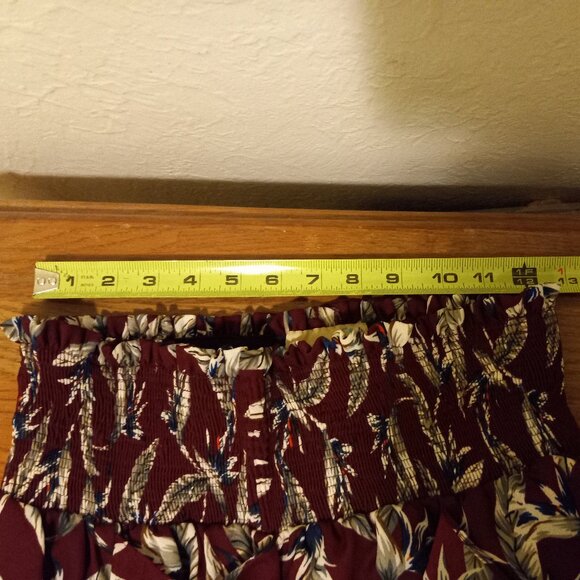 NWT Anthro Reynu Taandon Leaf Print Maxi Skirt Size S - Picture 14 of 16